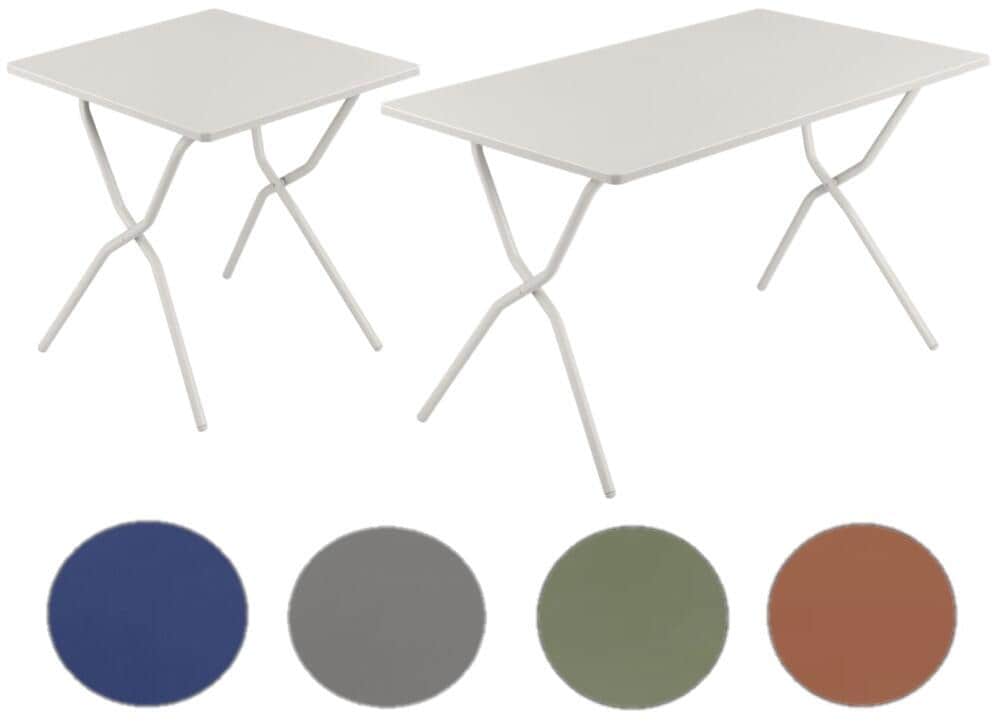 Klappbord Balcony II Metal med stålramme forfra