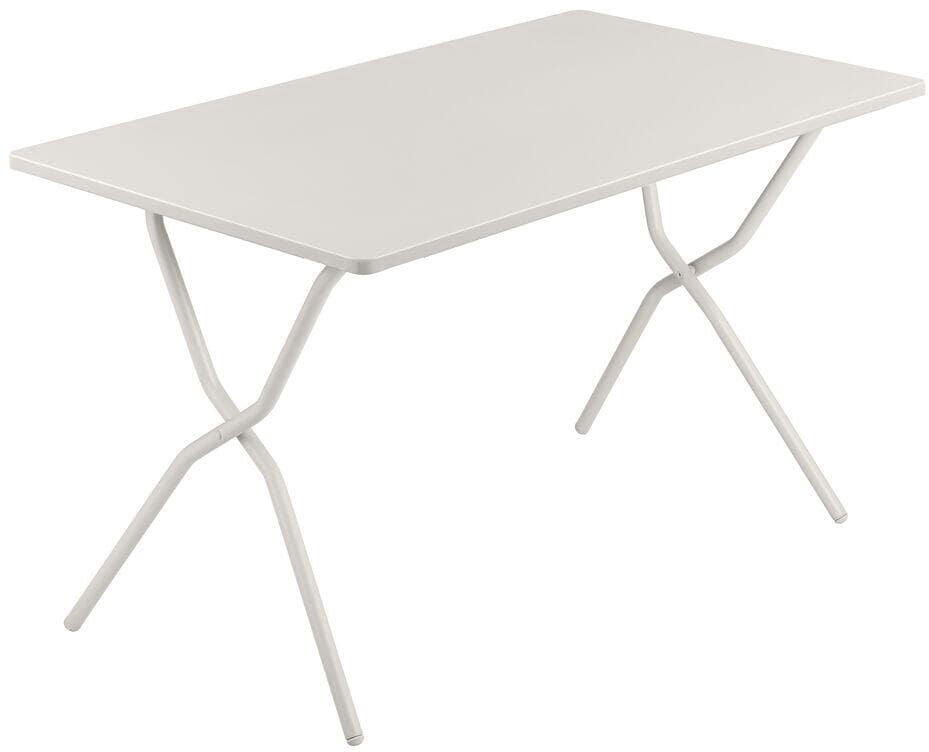 Baksiden av Klappbord Balcony II Metal med stålramme