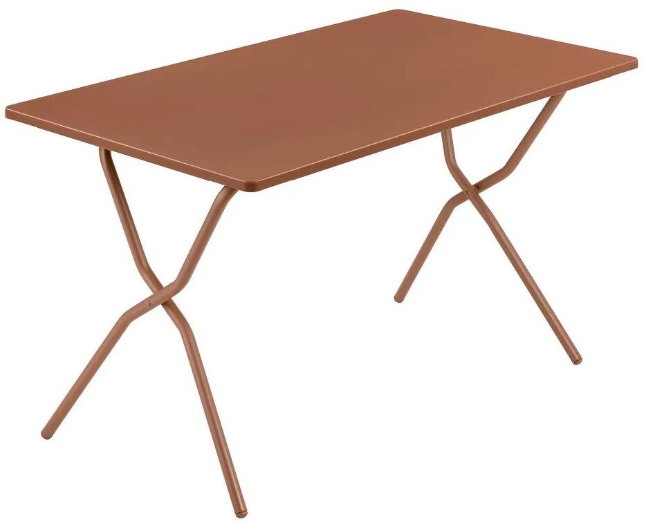 Detalj av klappmekanisme på Klappbord Balcony II Metal med stålramme