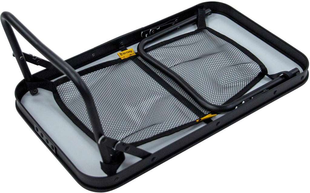 Klappbord Culver i aluminium med nett under bordplate