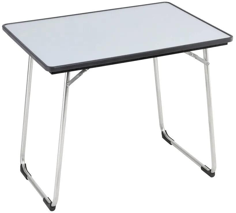 Klappbord Fidji 80x57 cm aluminiumsramme grå forfra