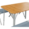 Klappbord GO Compact 100 x 65 cm bambus bakside