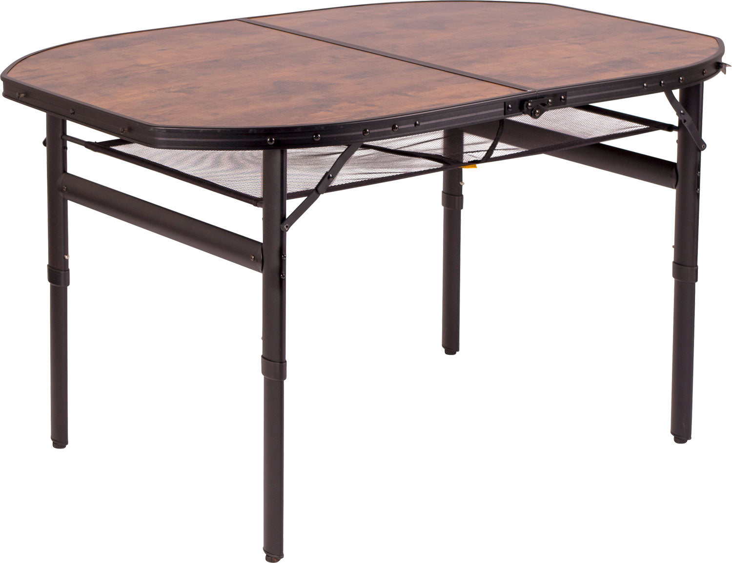 Klappbord Industrial Melrose 120 x 80 cm aluminium Bo-Camp forfra