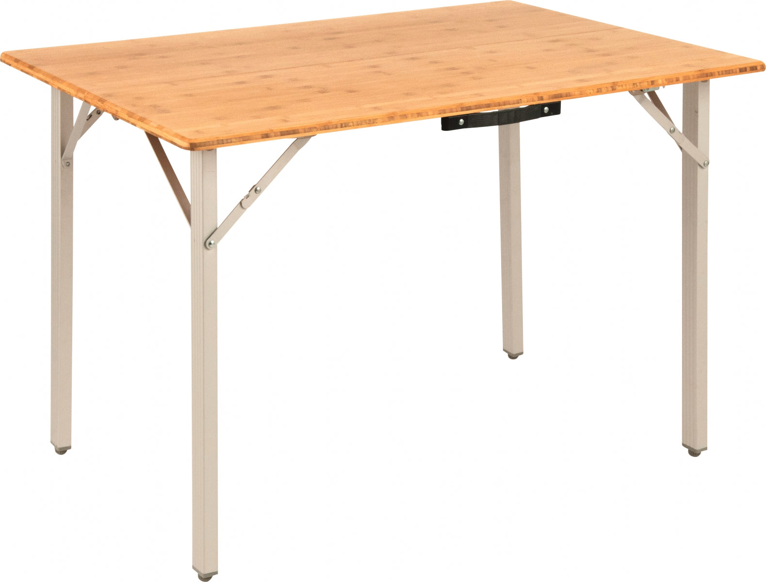 Klappbord Kamloops bambus 100 x 72 cm sammenleggbart - Outwell forfra