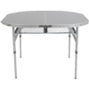 Klappbord koffertmodell 100 x 70 cm aluminium bakside