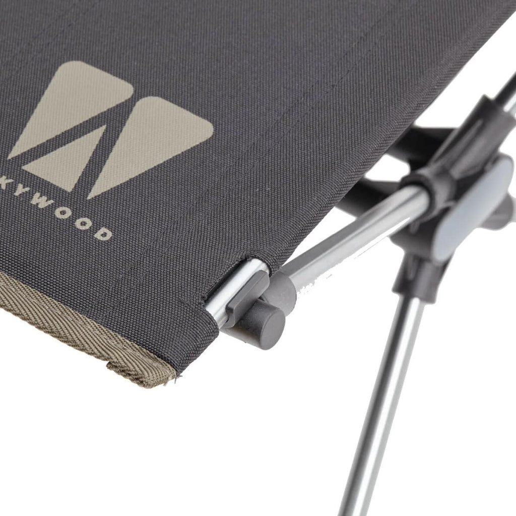 Klappbord Lightweight 2.0 48x46 cm ultralett 1,1 kg montert i natur