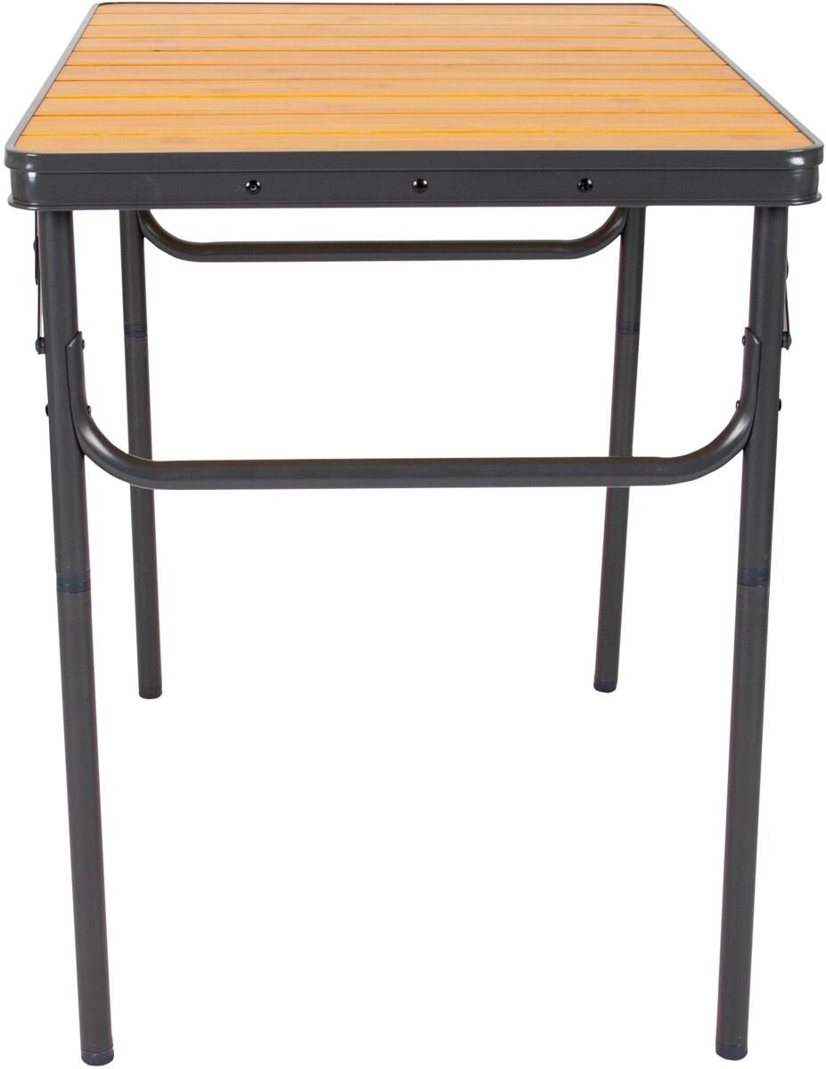 Klappbord Margate 75x55 cm bambus høydejusterbart sammenfoldet