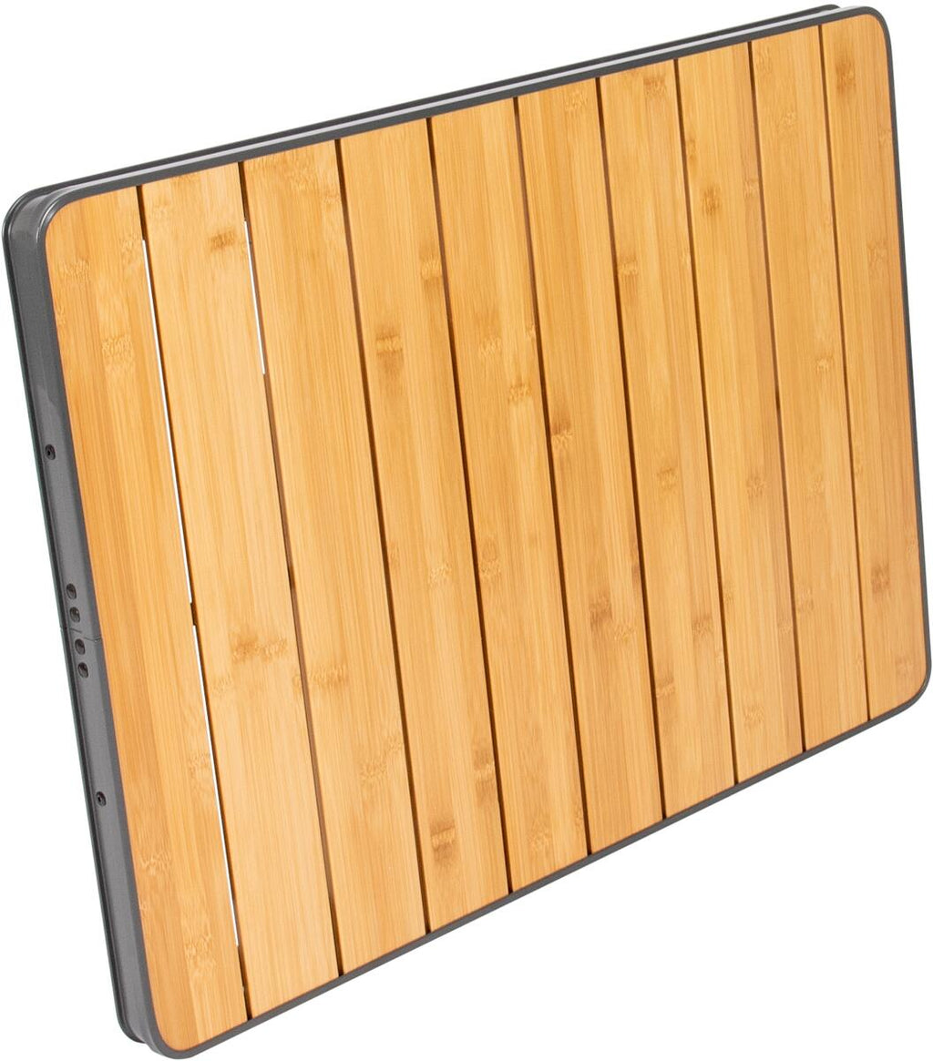 Klappbord Margate 75x55 cm bambus høydejusterbart bæregrep