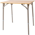 Klappbord Morris 65x50 cm bambus høydejusterbart forfra