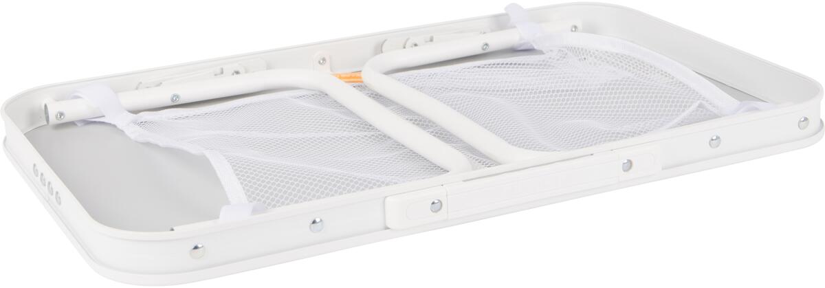 Klappbord Yvoire Compact 56x34 cm aluminium bakside