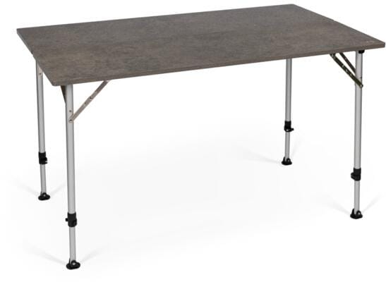 Detalj av bordplate på Klappbord Zero Concrete med glassfiberplate