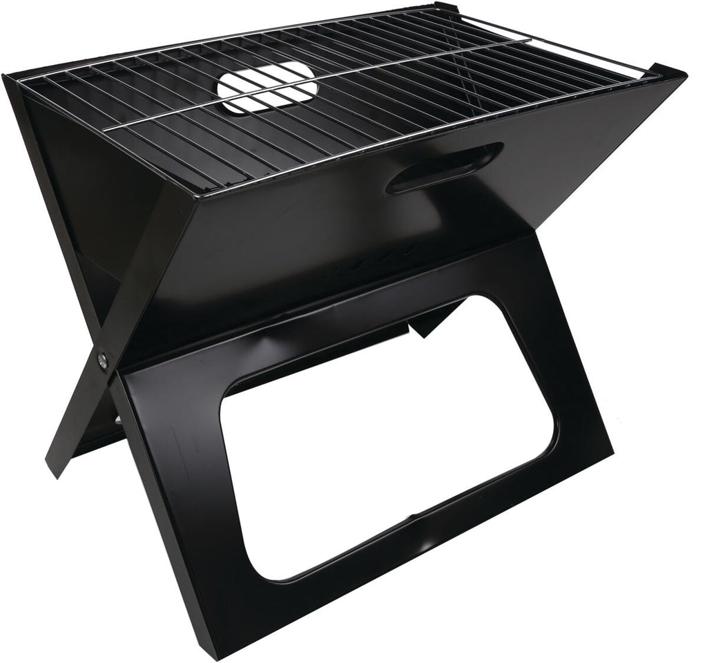 Klappgrill BBQ sammenleggbar i stål - Regatta forfra
