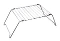 Klappgrill i forkrommet stål 29 x 21,5 cm fra Origin Outdoors forfra