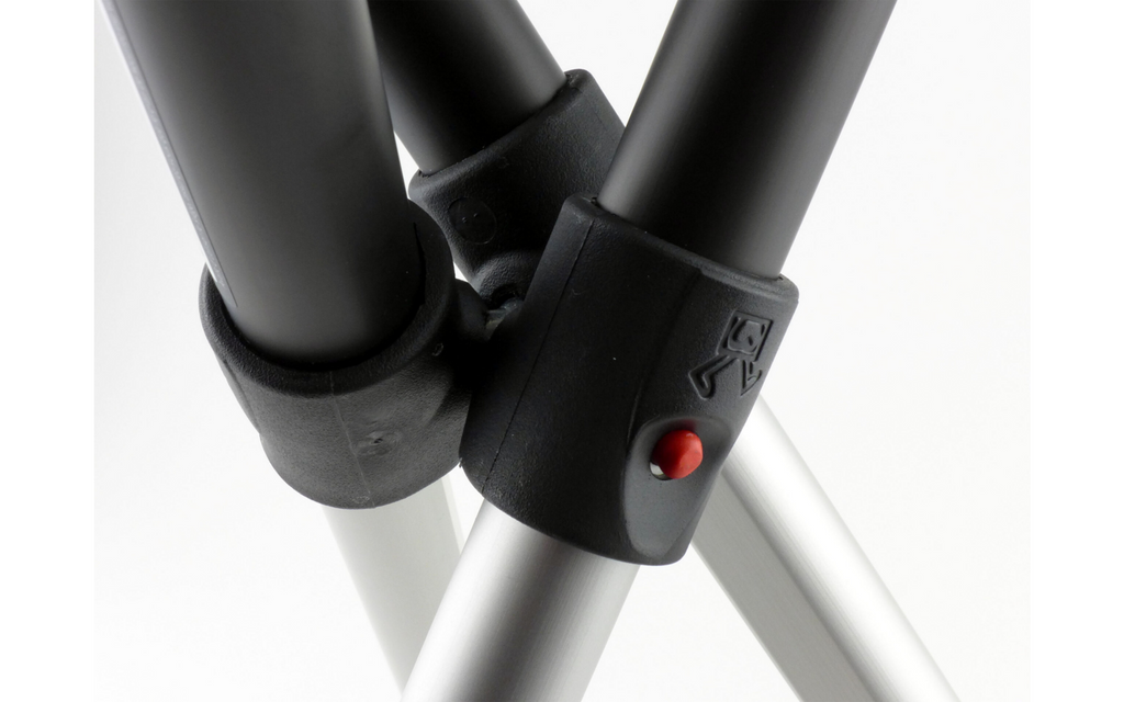 Bakside av Klappkrakk Comfort trebein Walkstool