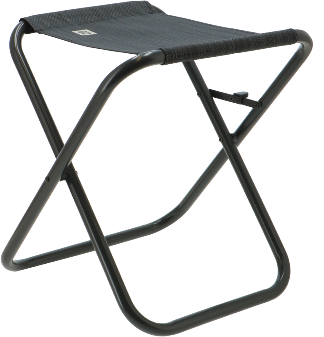 Klappkrakk Como i aluminium med Textilene forfra