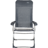 Klappstol AL/215 Classic 7-pos justerbar rygg aluminium - Crespo bakside