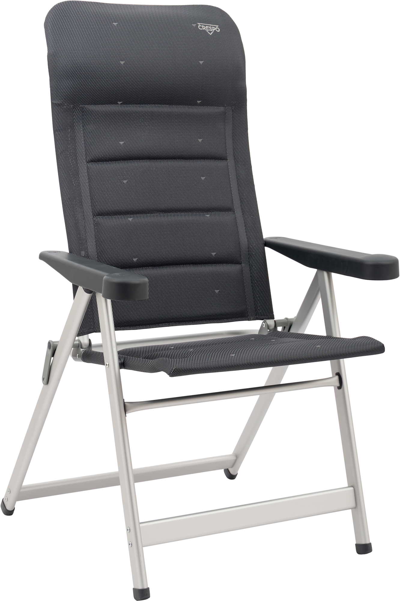 Klappstol AL/237 M Deluxe 7-trinns justerbar sett forfra