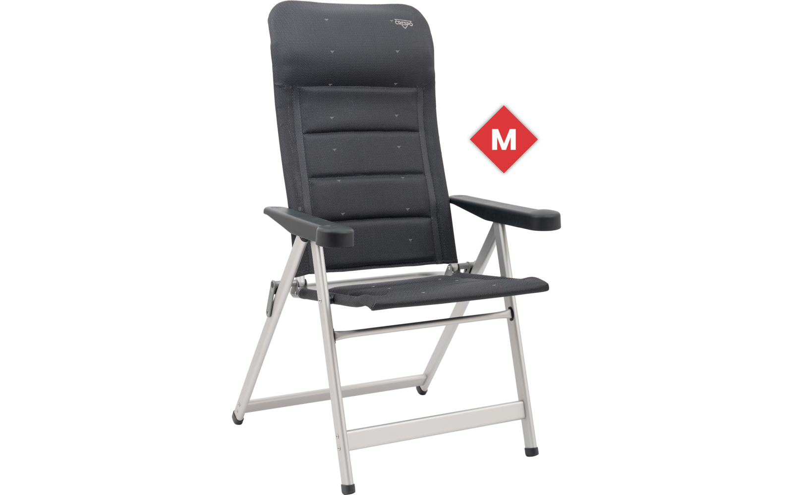 Klappstol AL/237 M Deluxe 7-trinns justerbar visning av ramme