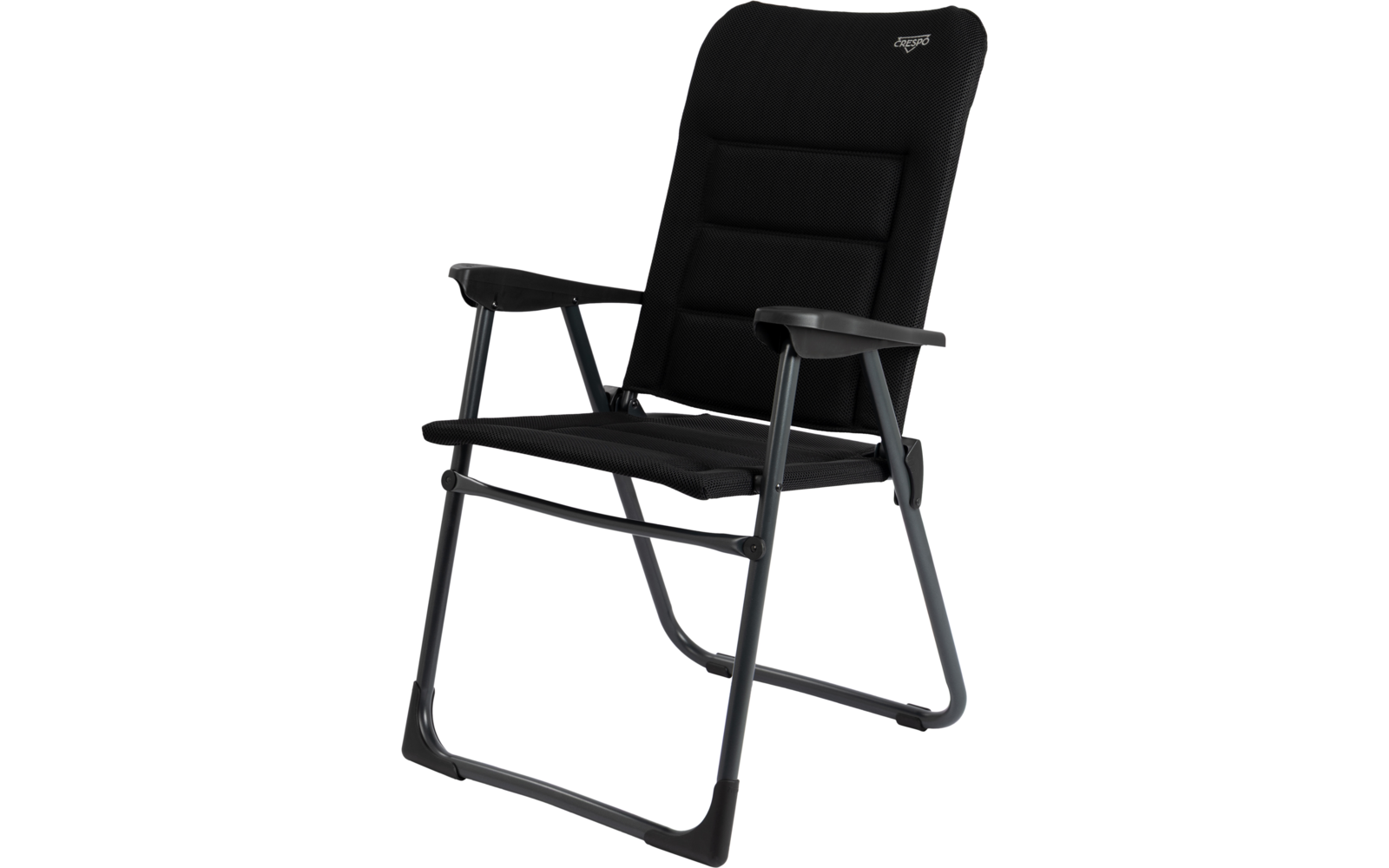 Detalj av stoff og polstring på Klappstol AP/218 Air-Deluxe svart