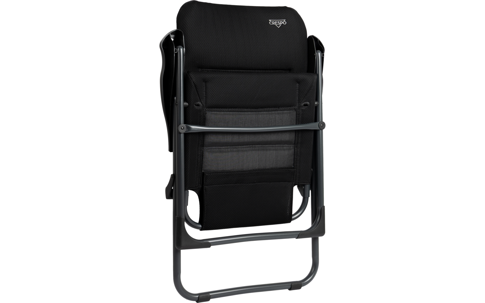 Sideprofil av Klappstol AP/218 Air-Deluxe svart