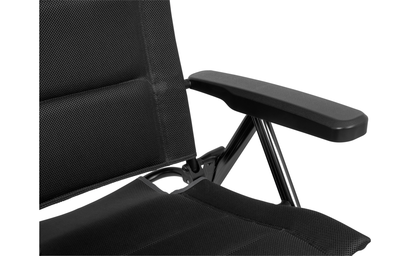 Klappstol Aravel H2L med justerbar nakkestøtte, 150 kg - Brunner