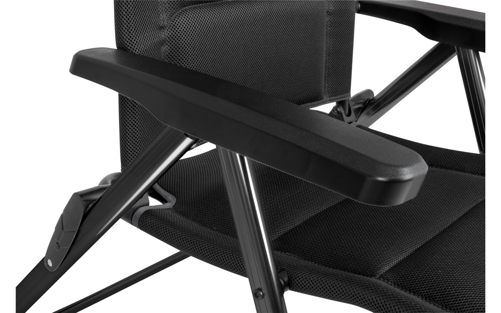 Klappstol Aravel H2L med justerbar nakkestøtte, 150 kg - Brunner