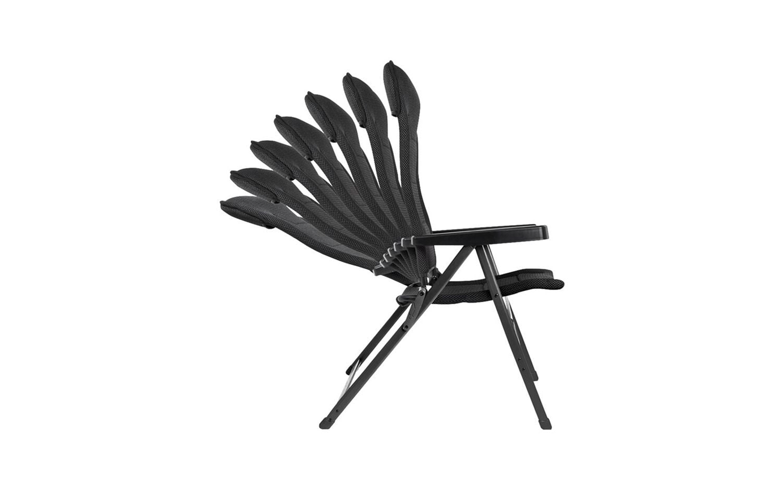 Klappstol Aravel Vitachic 3D Pro 7-pos justerbar aluminium - Brunner bakside