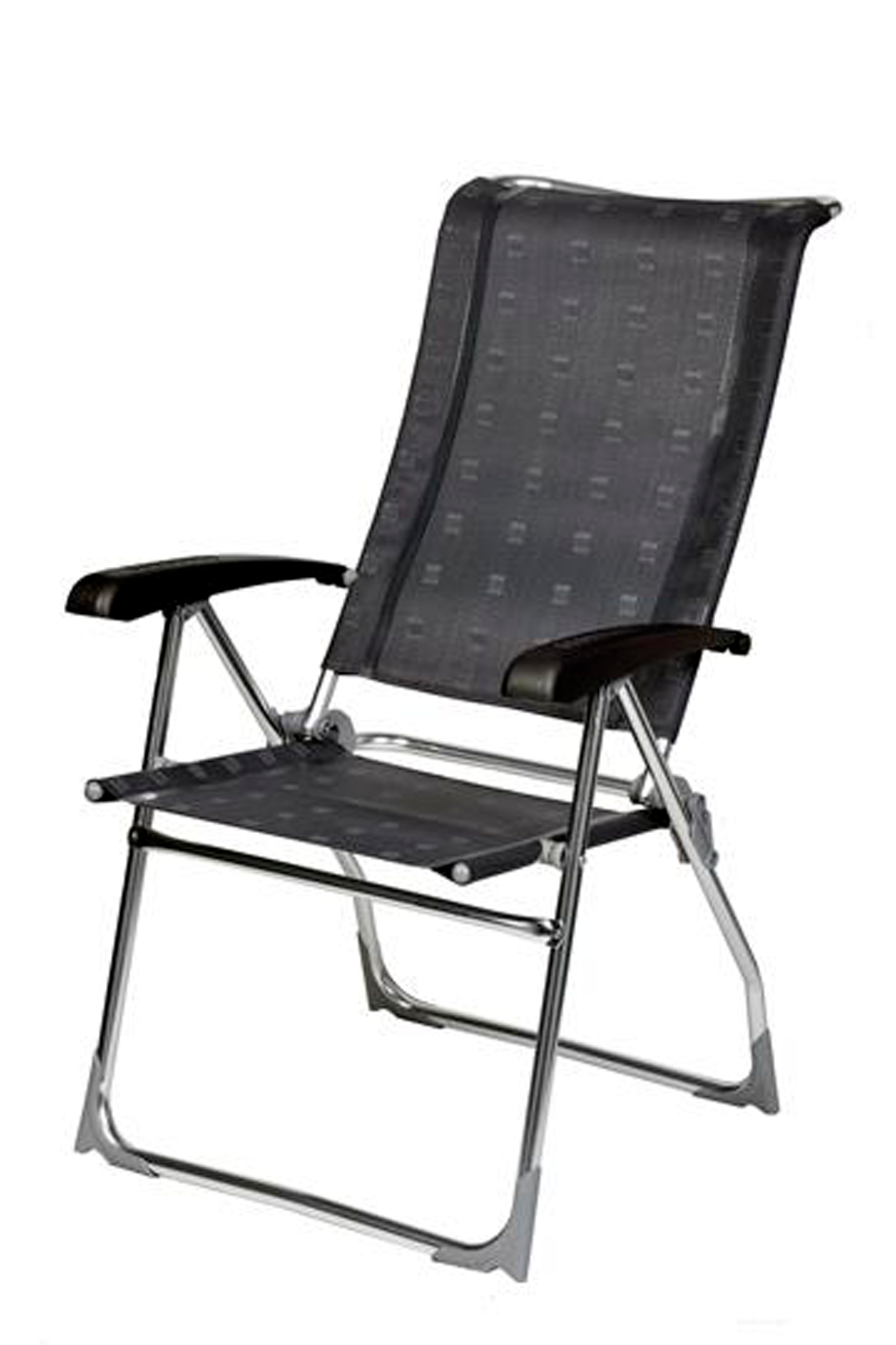 Klappstol Aspen 0677 aluminium med justerbar ryggstøtte