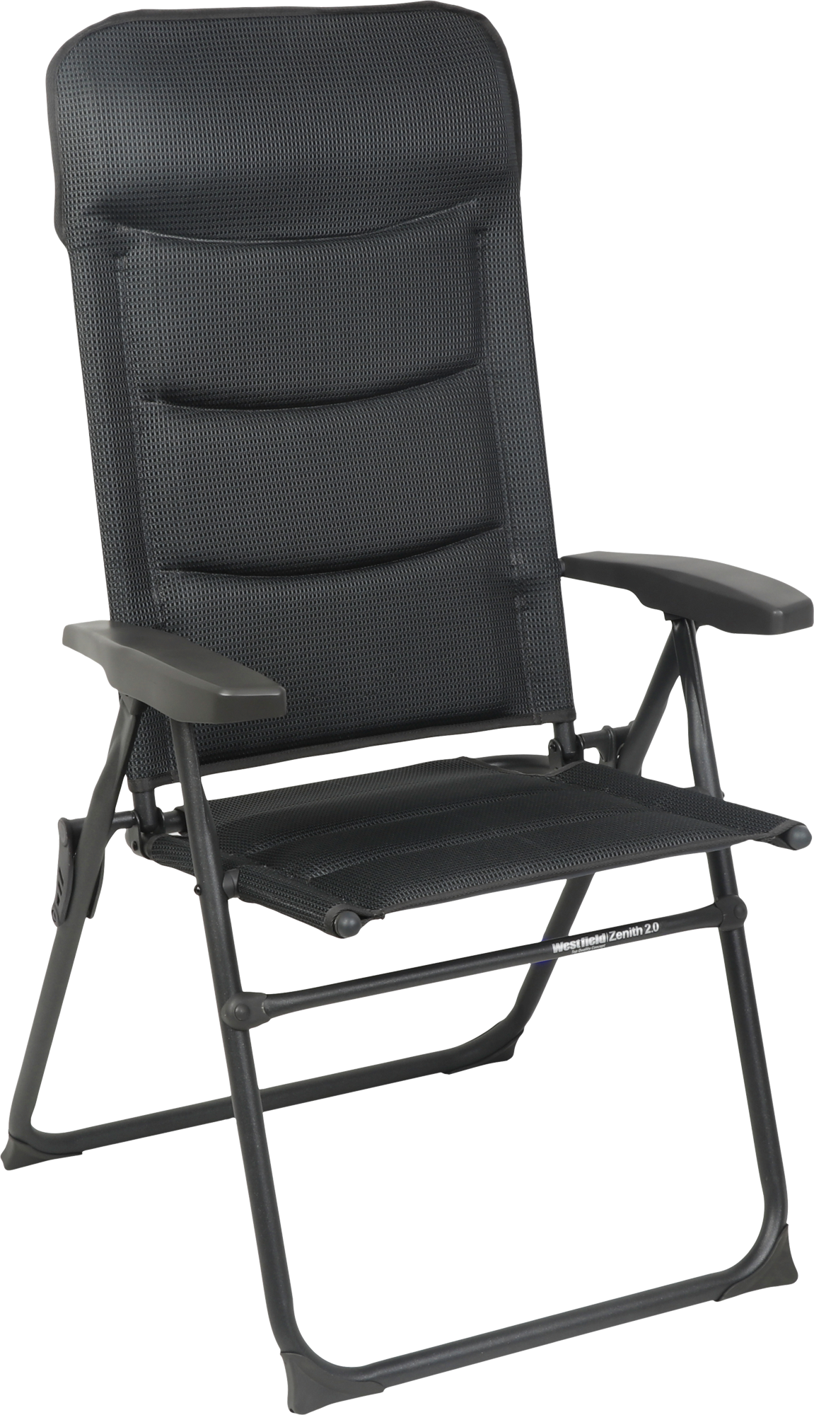 Klappstol Be-Smart Zenith 2.0 aluminium forfra
