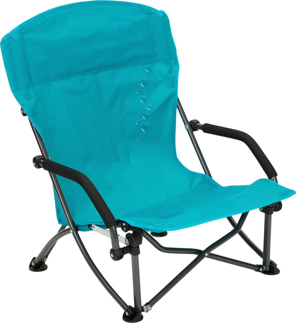 Klappstol Beach 600D polyester stålramme forfra