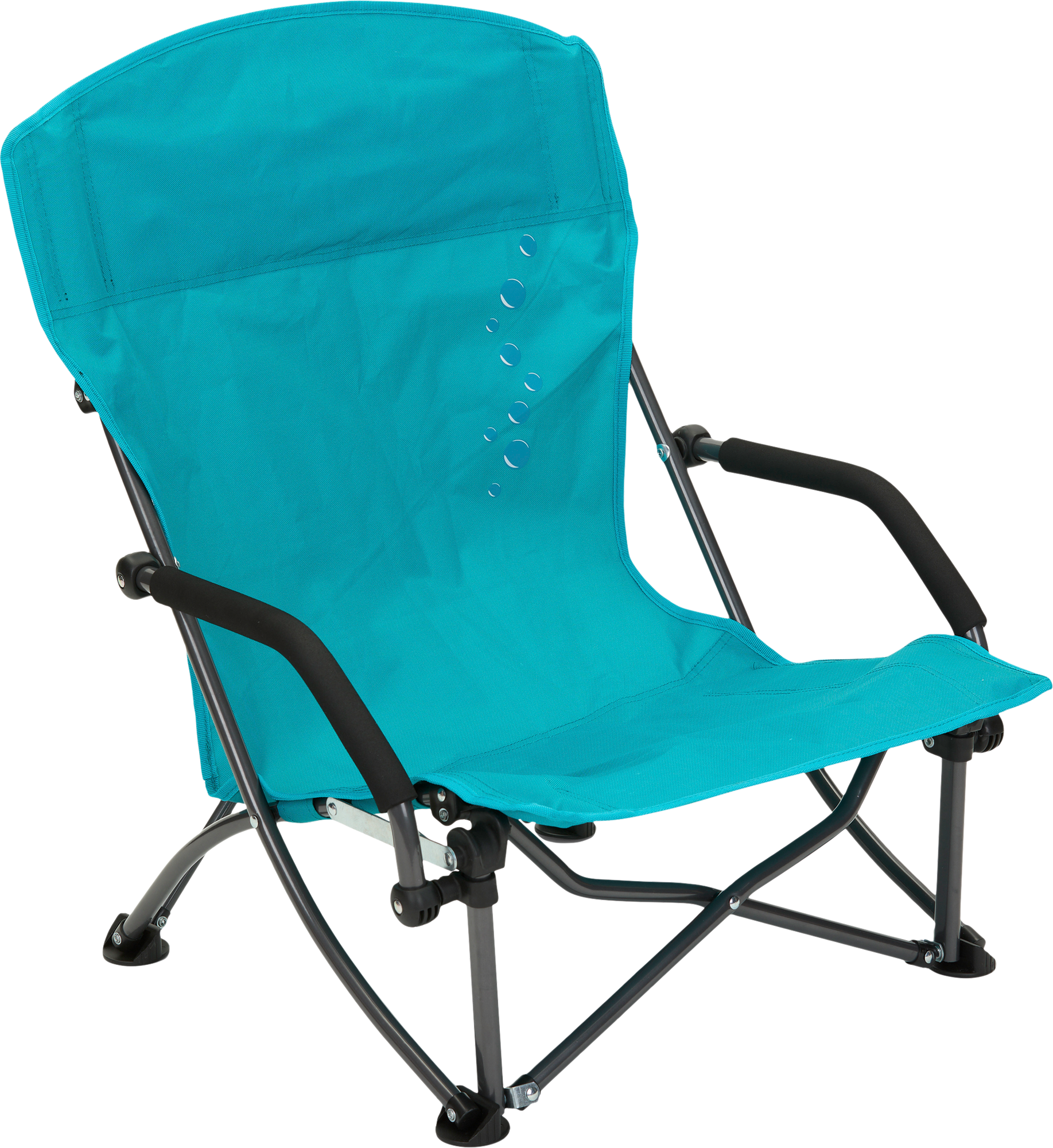 Klappstol Beach 600D polyester stålramme forfra