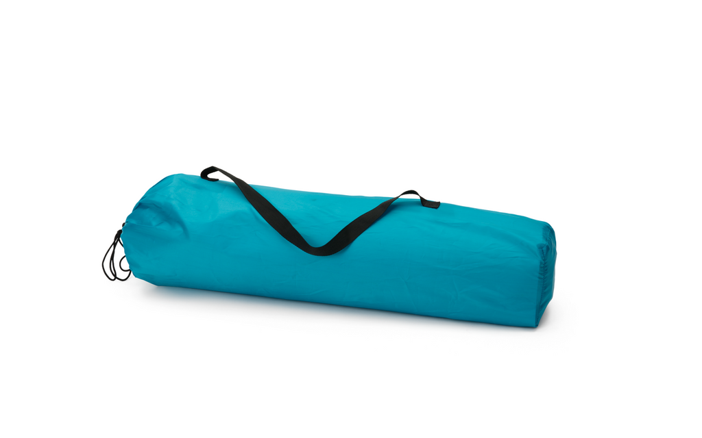 Detalj av stoff og ramme på Klappstol Beach 600D polyester stålramme