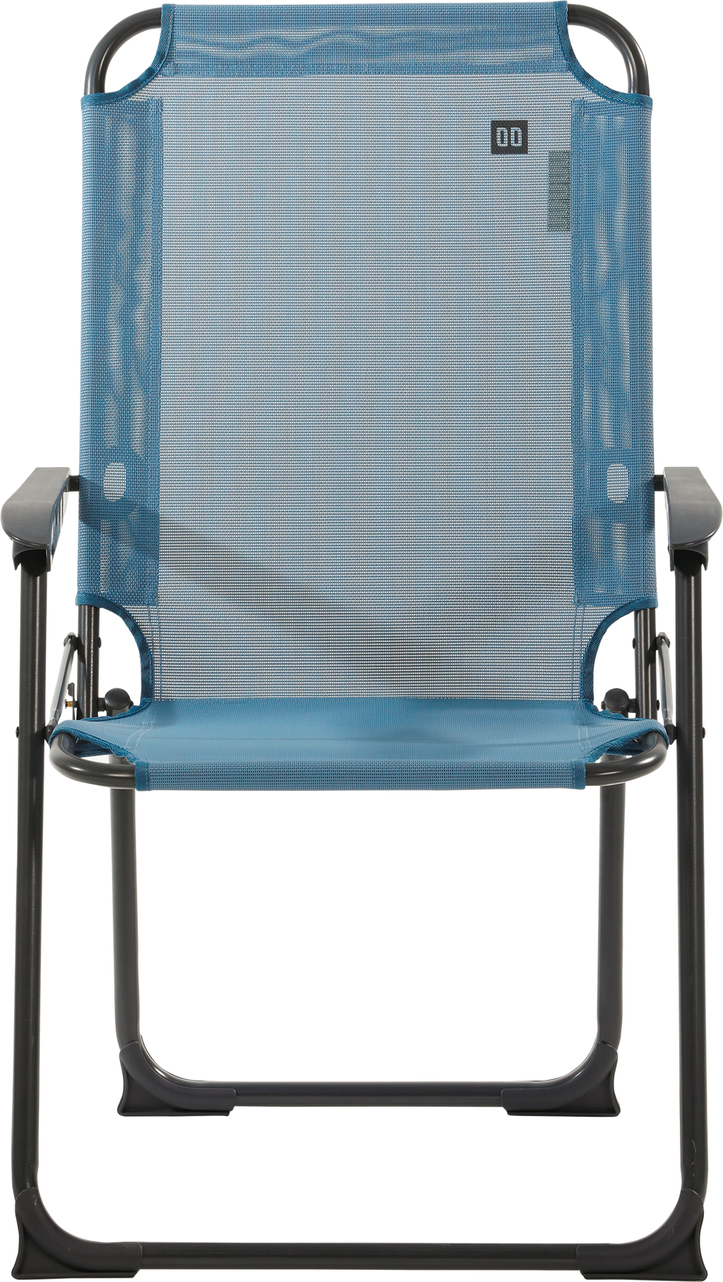 Klappstol Como Compact skyblå aluminium forfra