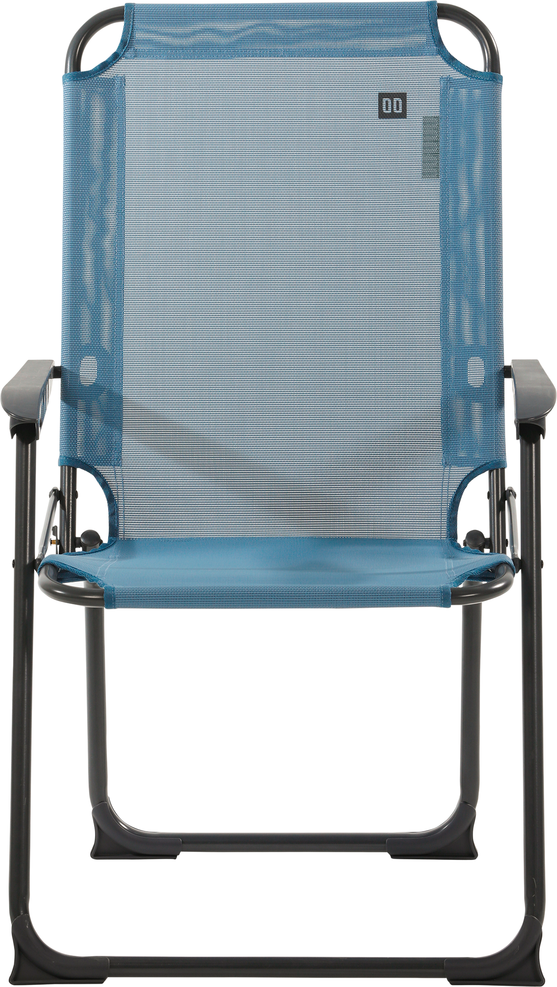 Klappstol Como Compact skyblå aluminium forfra