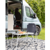 Montert Klappstol Copa Rio XL graphite på campingplass