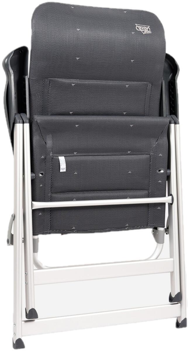 Klappstol Crespo AL-235 Deluxe S ramme og fotbeskyttelse