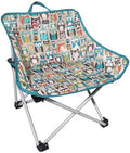 Klappstol for barn ugldesign 600D polyester front