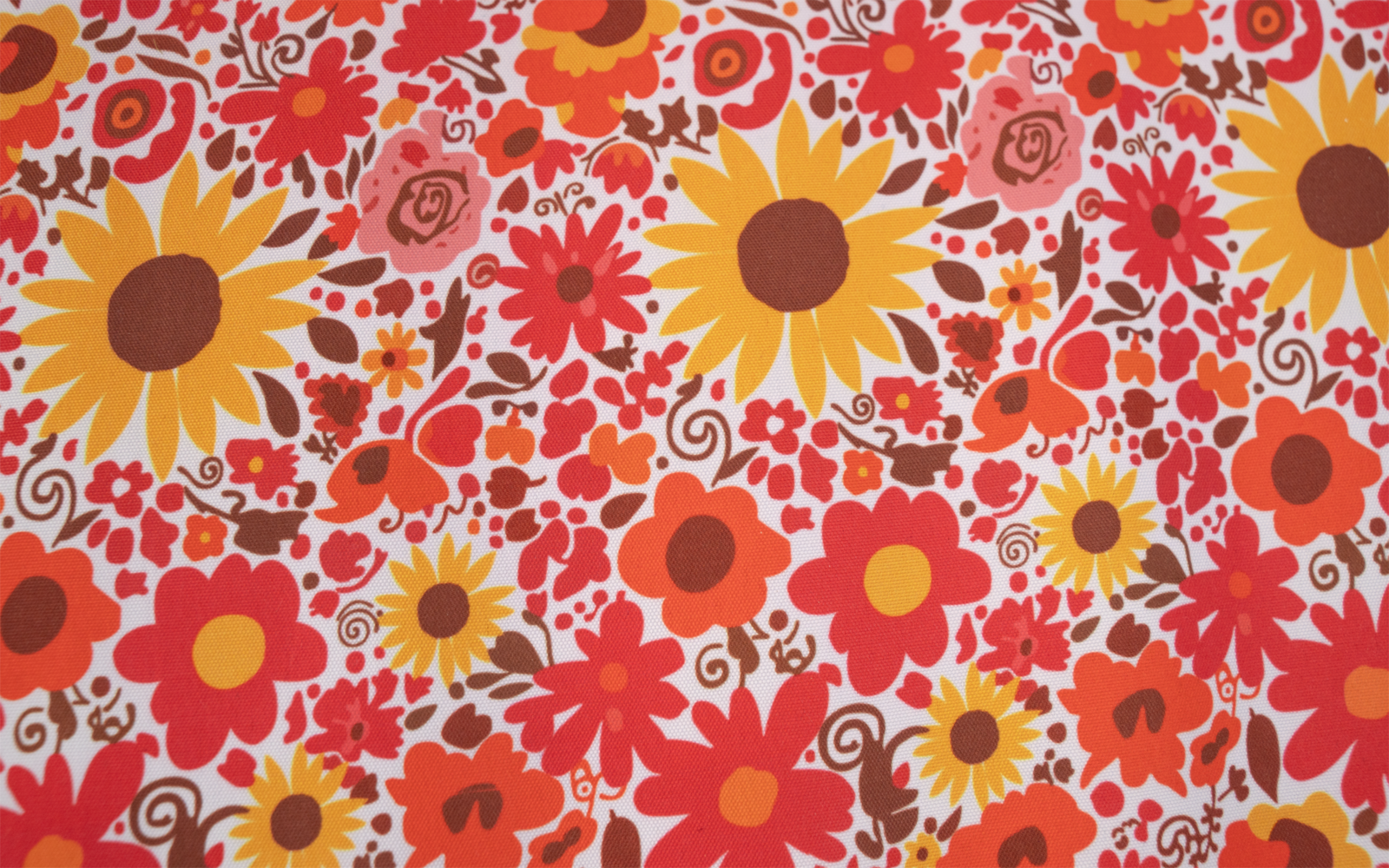 Klappstol Jesolo Flower retro stålramme foldet sammen