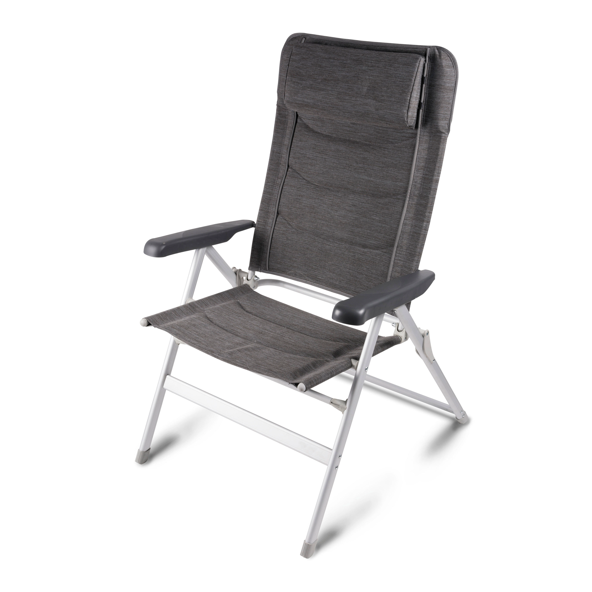 Klappstol Luxury Plus Modena 7-pos. justerbar med aluminiumramme og Dura-Mesh-PVC stoff