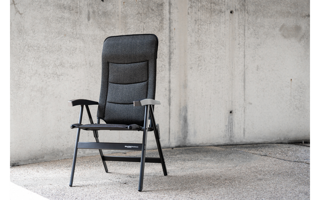 Klappstol Noblesse Deluxe 7-trinns ryggstøtte justerbar ryggstøtte