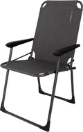 Klappstol Nova Padula aluminium antrasitt forfra