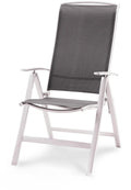 Klappstol Palermo aluminium/textilene 61x68x113 cm forfra