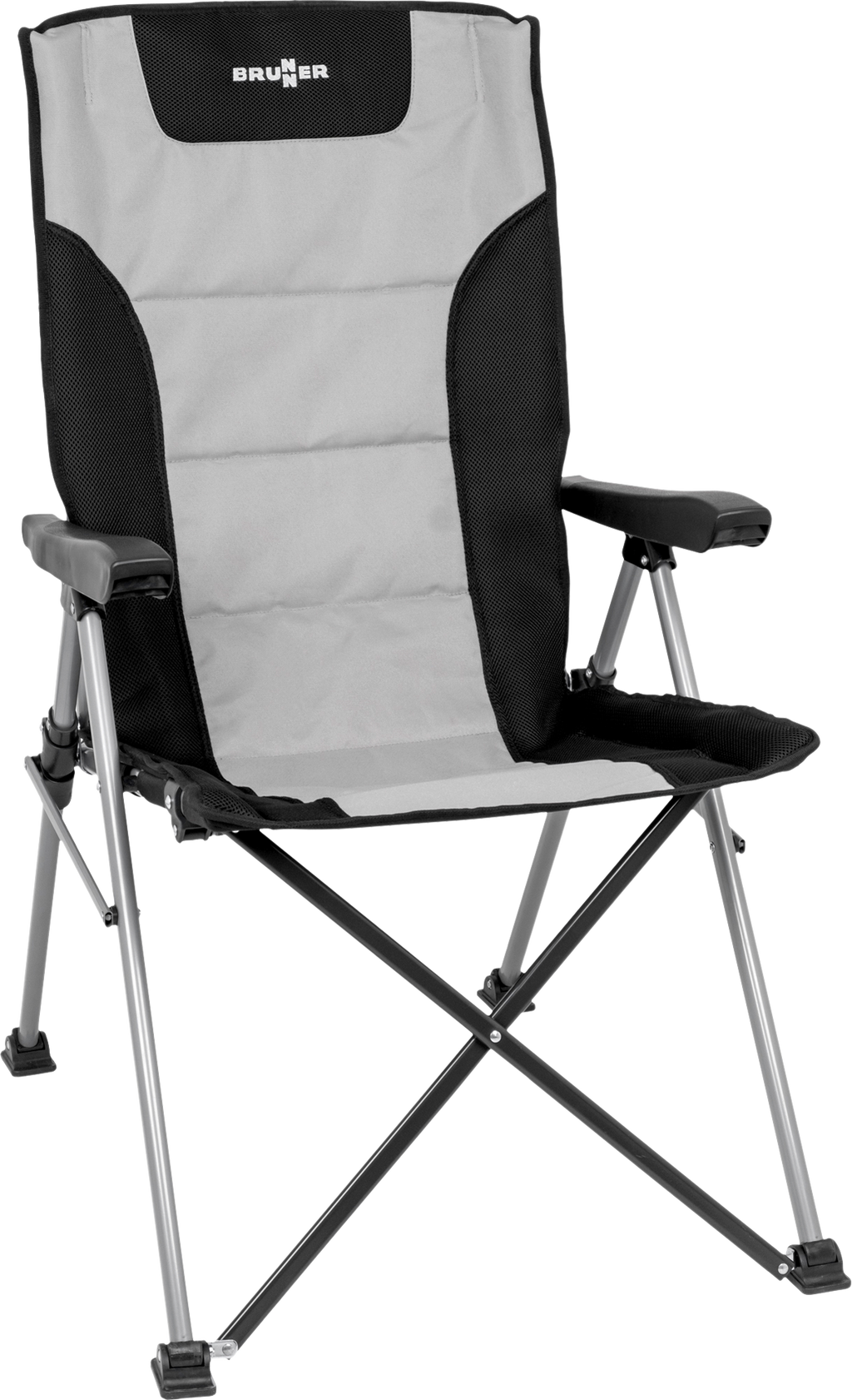 Klappstol Raptor Highback 120 kg 3-trinns ryggstøtte front