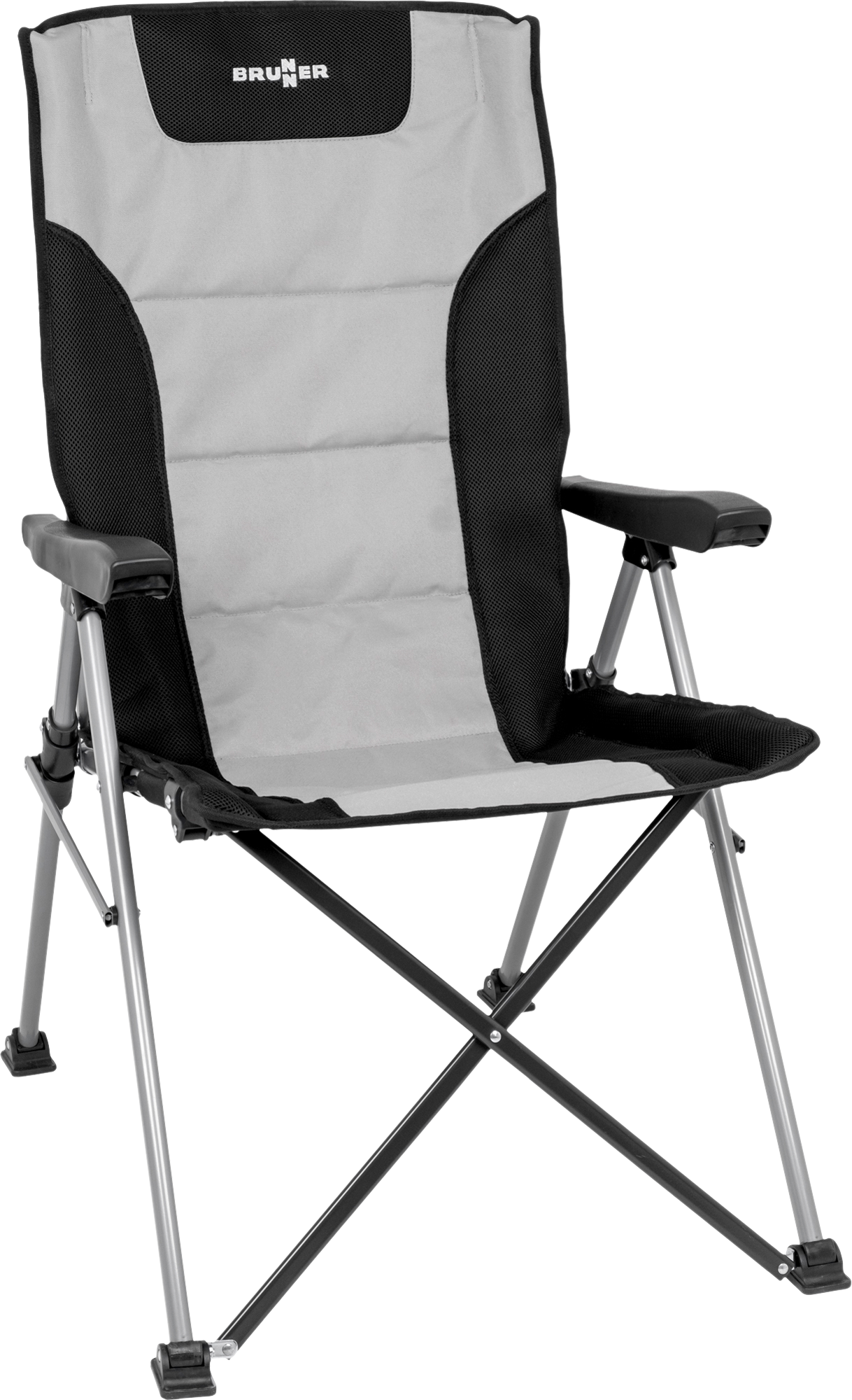 Klappstol Raptor Highback 120 kg 3-trinns ryggstøtte front