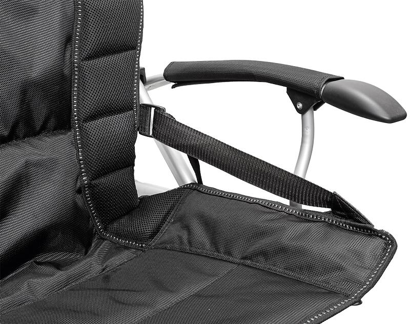 Klappstol Raptor XL 2-pack bakside og ramme i stål