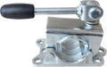 Klemmefeste for nesehjul 300 kg, sammenleggbart, 48 mm forfra