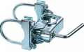 Klemmeholder for rundrohr-drawbar ø48 mm stål - AL-KO forfra