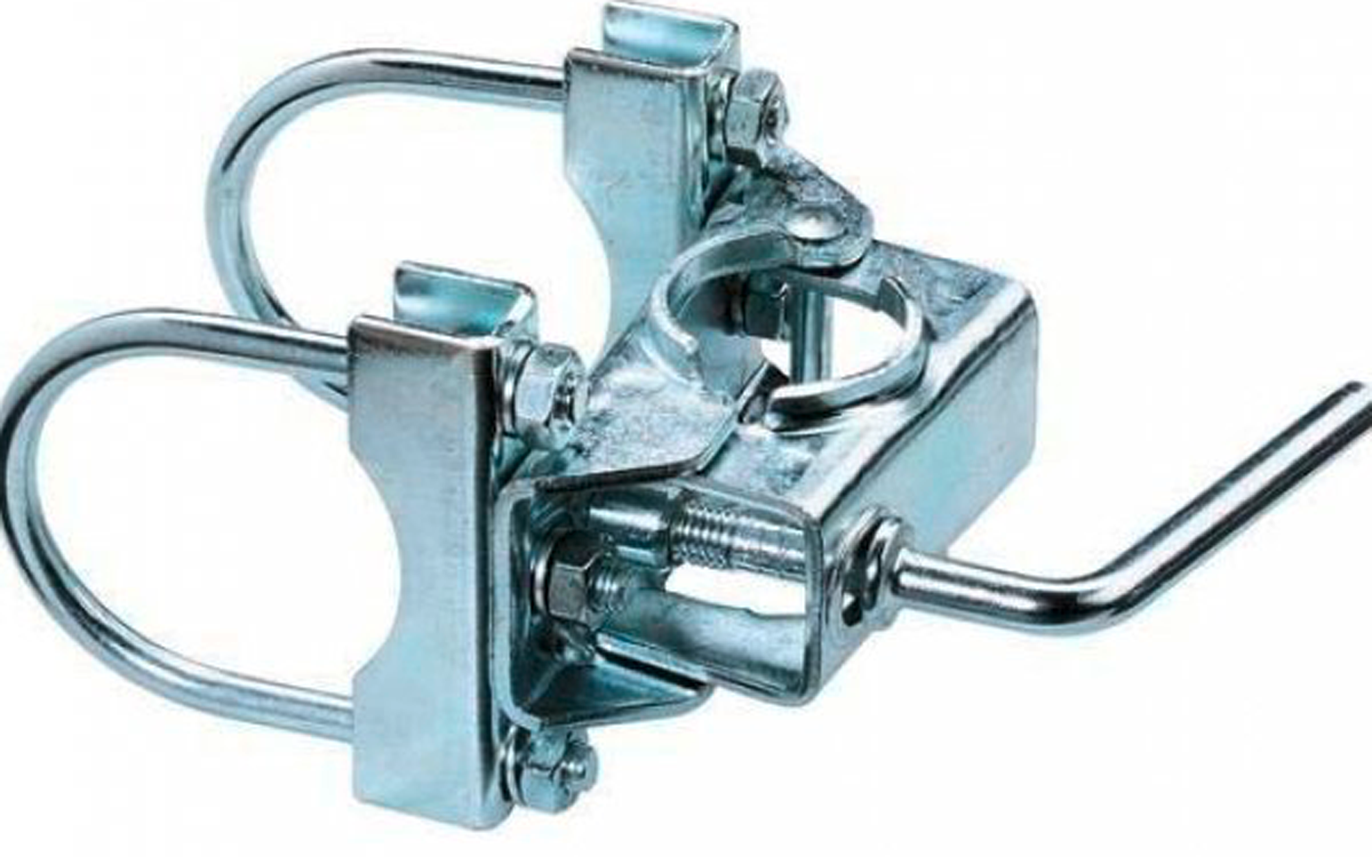 Klemmeholder for rundrohr-drawbar ø48 mm stål - AL-KO forfra