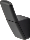 Kleskrok ferdigmontert svart matt metall/plast - Confurn forfra