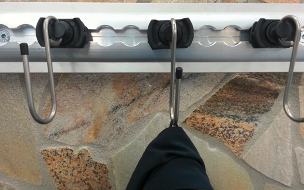 Kleskrok for surreskinne i aluminium, opptil 50 kg forfra